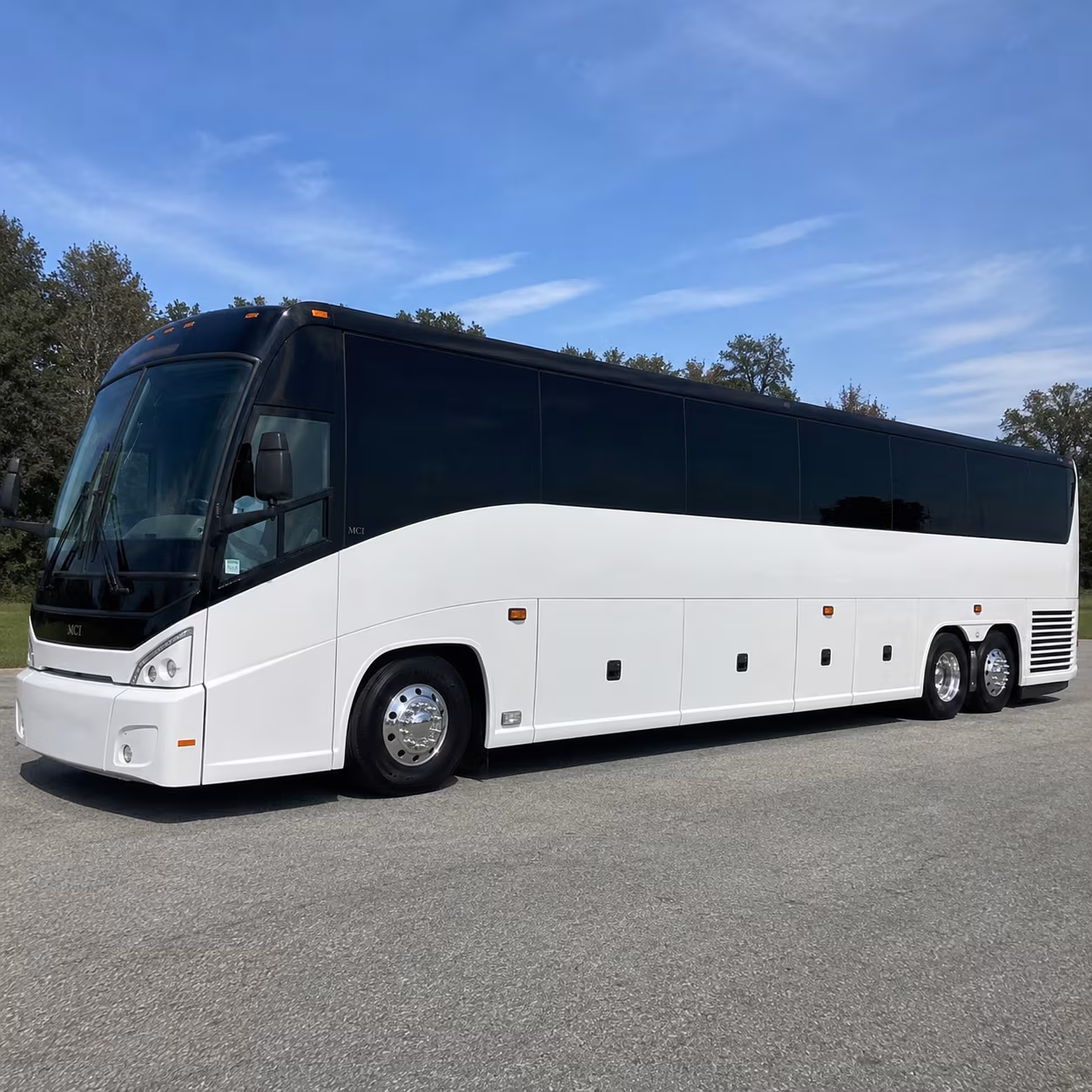 franklin easy corporate transportation with a franklin charter bus