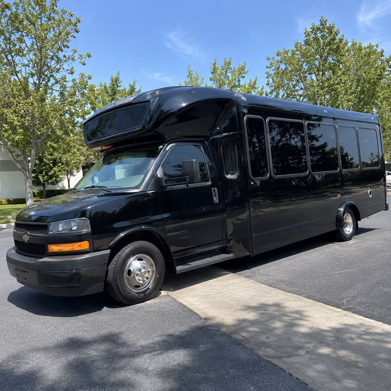 gallatin 15 passenger party bus
