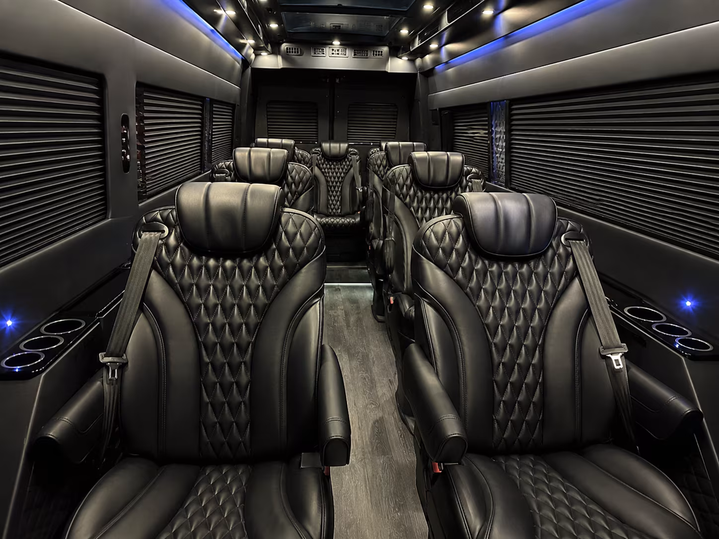 gallatin private event transportation onboard seating