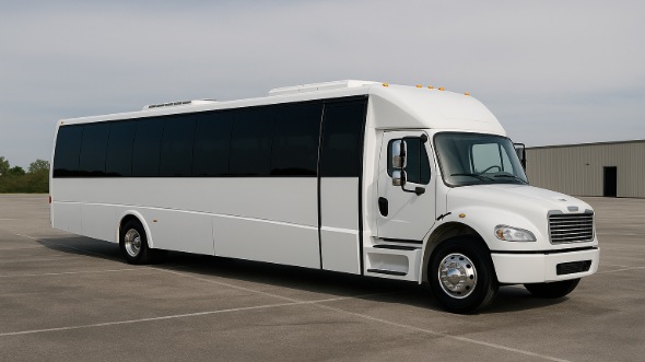 Exterior of Charter Bus Company Gallatin's 15 Passenger Minibus in Gallatin