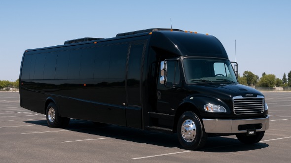 Exterior of Charter Bus Company Gallatin's 20 Passenger Mini bus in Gallatin