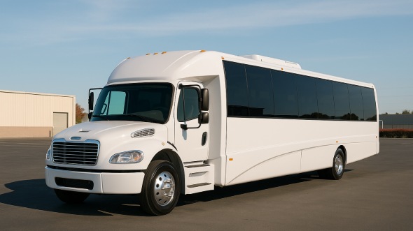 Exterior of Charter Bus Company Gallatin's 30 Passenger Minibus in Gallatin