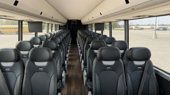 gallatin 15 passenger minibus inside