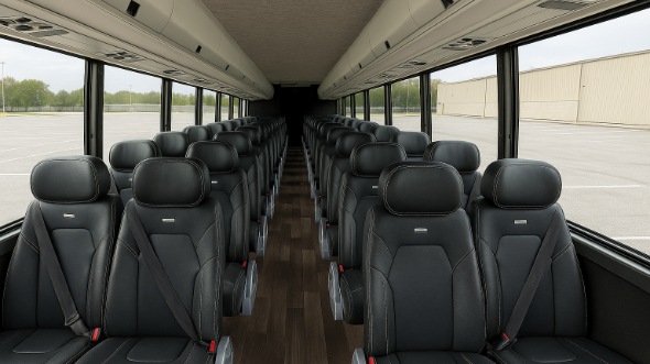 gallatin 18 passenger minibus inside