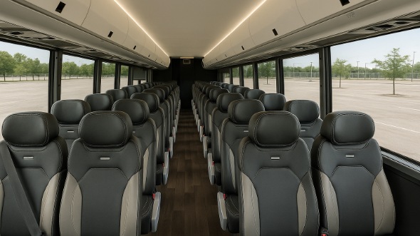 gallatin 30 passenger minibus inside