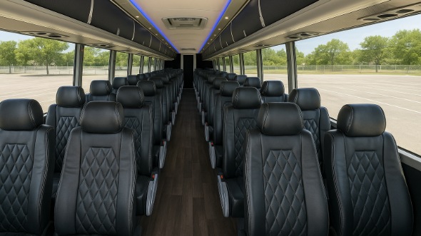 gallatin 50 passenger charter bus rental