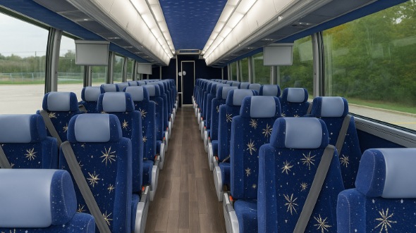 gallatin 55 passenger charter bus rental