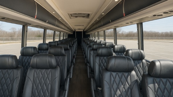 gallatin 56 passenger charter bus rental